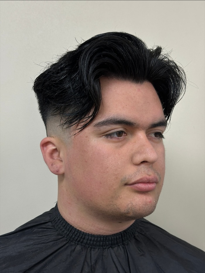 Flow texturizado + fade, después